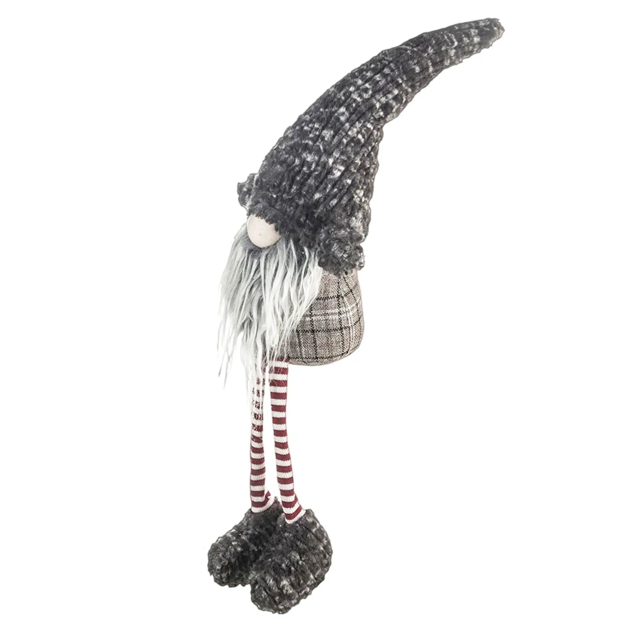 Christmas Gnomes Decorations, Christmas Table Home Ornaments For Holiday Party Gifts (Set of 4) - Gray by Unique Piece Furniture