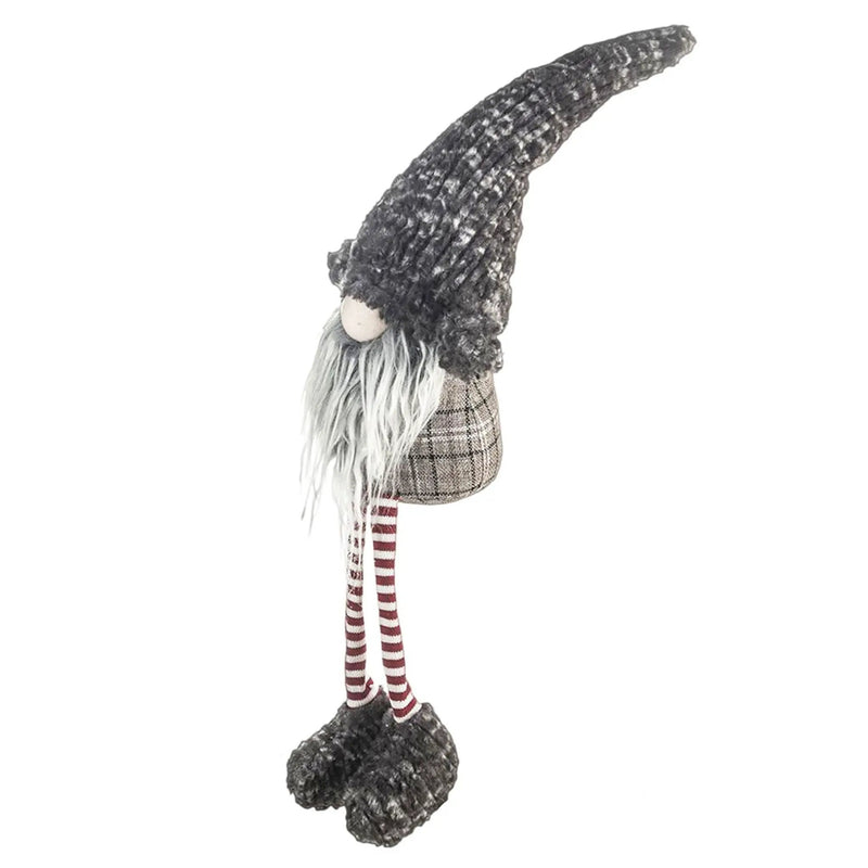Christmas Gnomes Decorations, Christmas Table Home Ornaments For Holiday Party Gifts (Set of 4) - Gray by Unique Piece Furniture