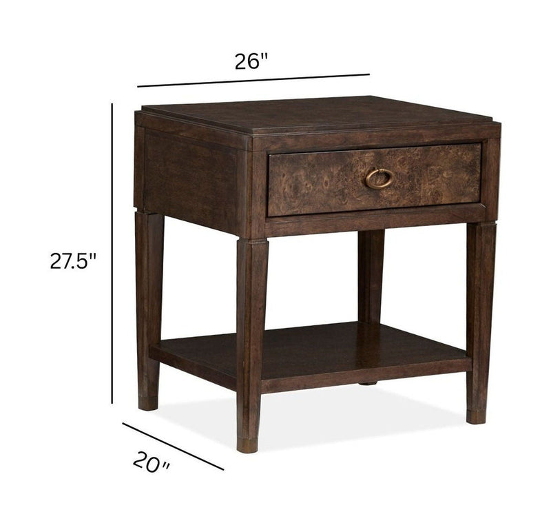 Rowan - Open Nightstand - Espresso, photo 5 of 7
