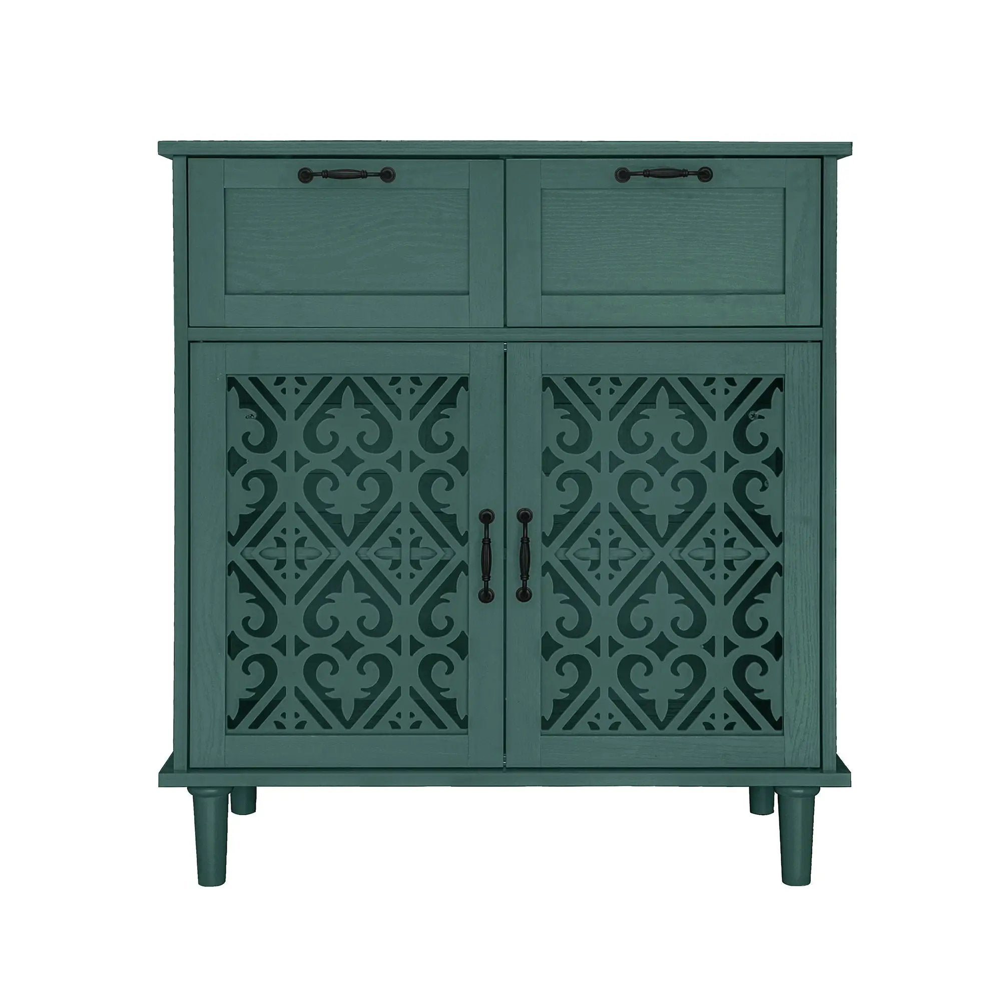 2 Door 2 Drawer Elegant Cabinet by HouseOfZazla
