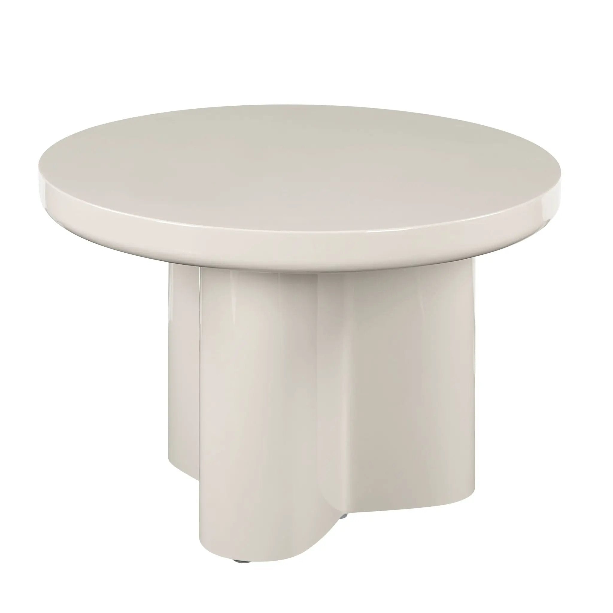 Joane - End Table - Light Gray by HouseOfZazla