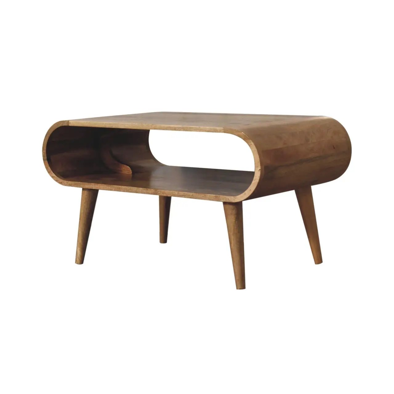 Solid Wood Open Coffee Table by Unique Piece Furniture
