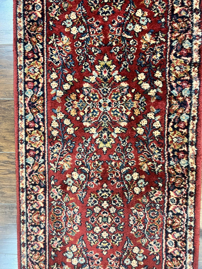 Antique Karastan Runner Rug 2x12, Karastan Sarouk #785, Original Collection, 700 Series, 2 x 12 Runner for Hallway, Wool Karastan Rug, Rare by Jewel Rugs