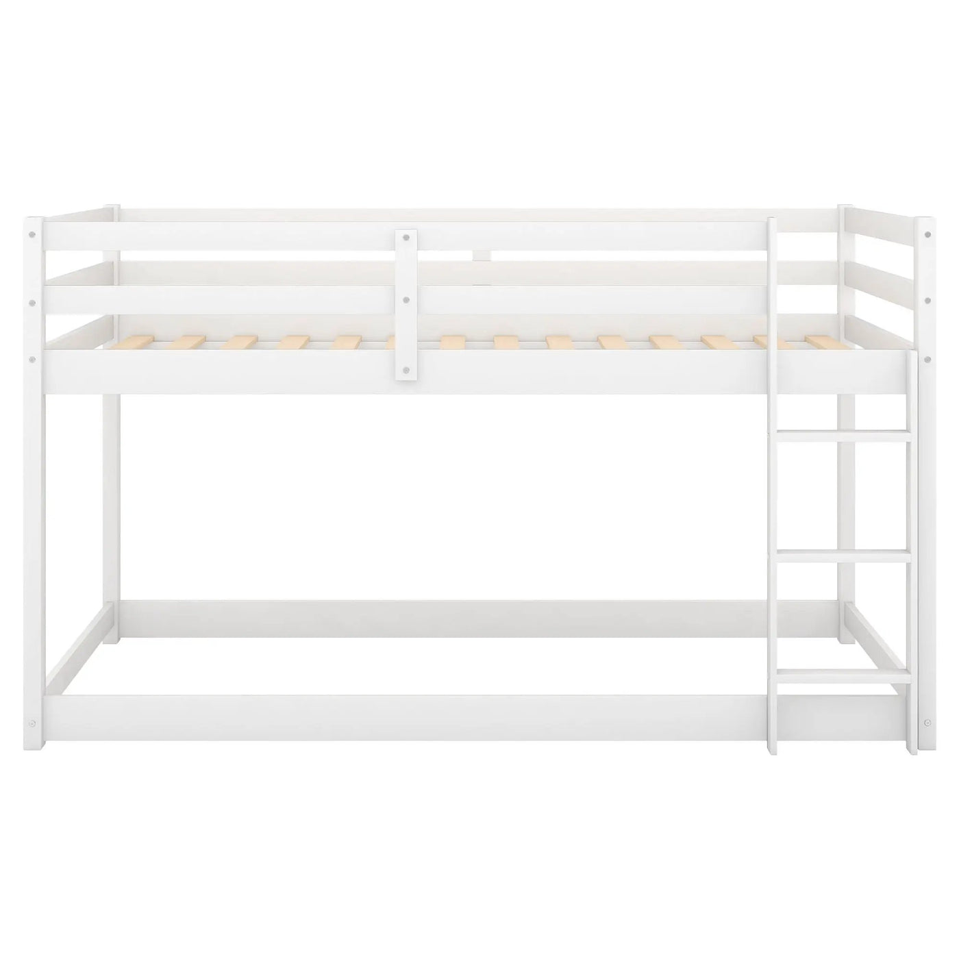 Floor Bunk Bed With Ladder by HouseOfZazla