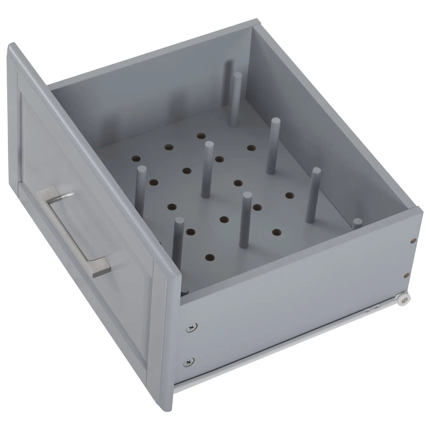 K&K Kitchen Island with Storage Tilt Trash Can Cabinet by HouseOfZazla