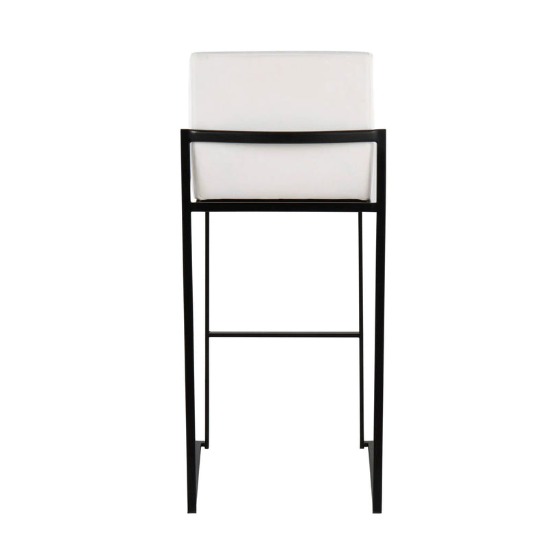 Fuji - Contemporary High Back Barstool Elegant Design by HouseOfZazla