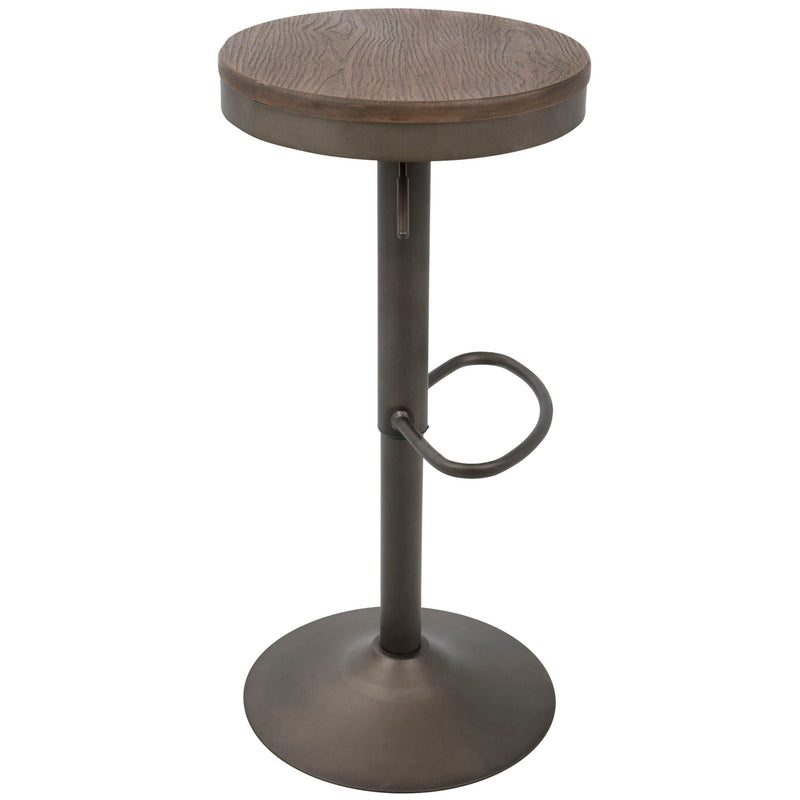 Dakota - Industrial Design Adjustable Barstool (Set of 2) by Unique Piece Furniture