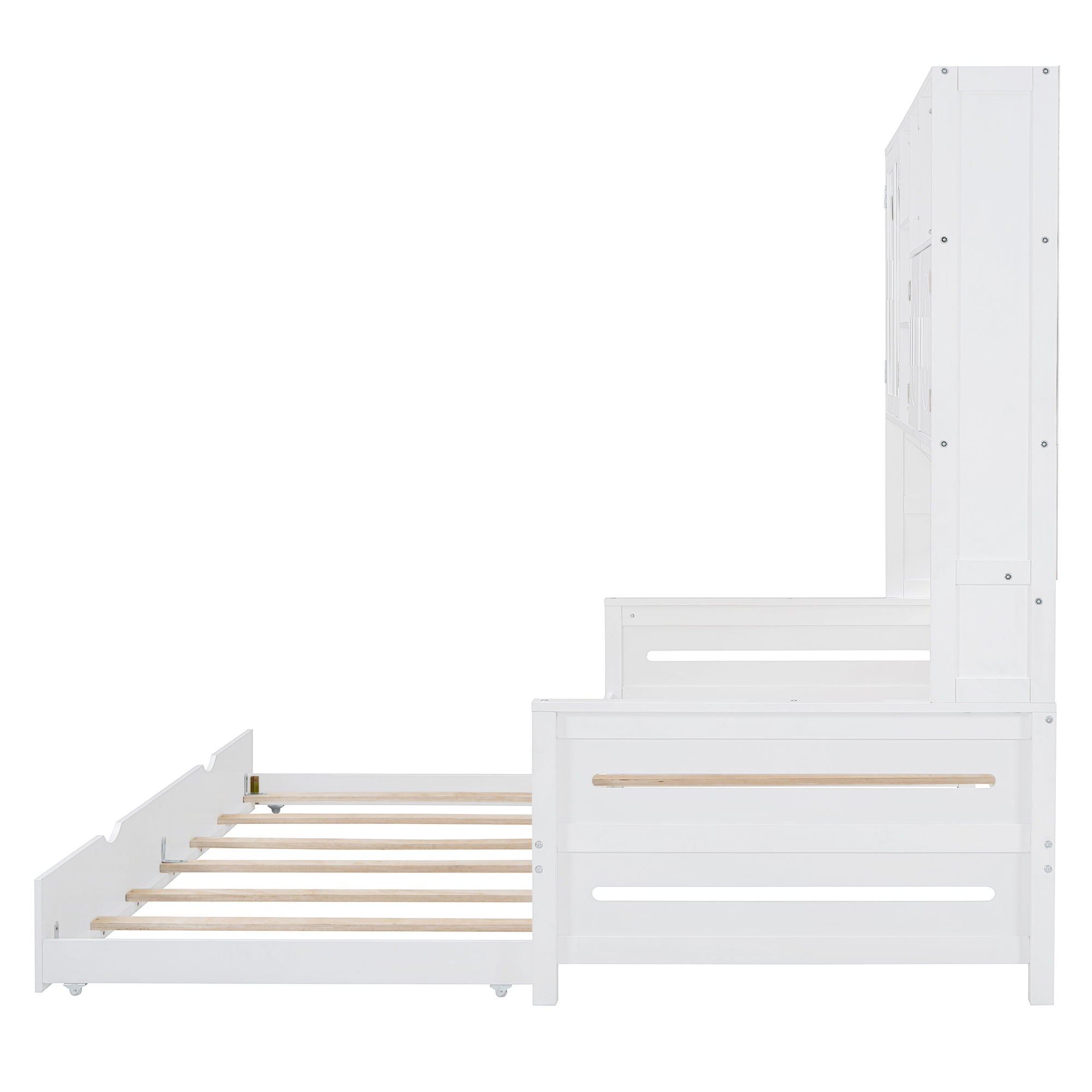 Daybed With All-In-One Cabinet And Shelf by HouseOfZazla