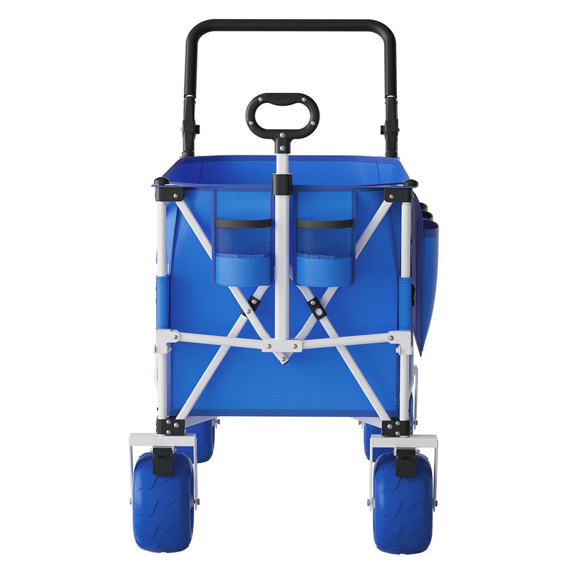 Multi-Functional Folding Wagon Cart with Rotating Handle - Steel, photo 7 of 8