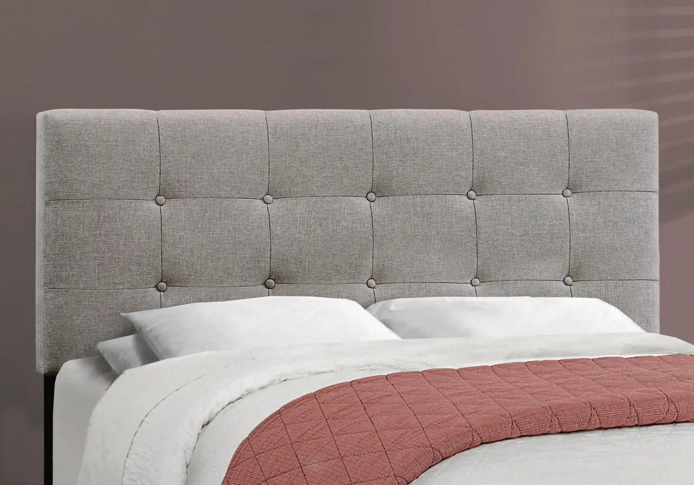 Transitional Upholstered Bed Frame by HouseOfZazla
