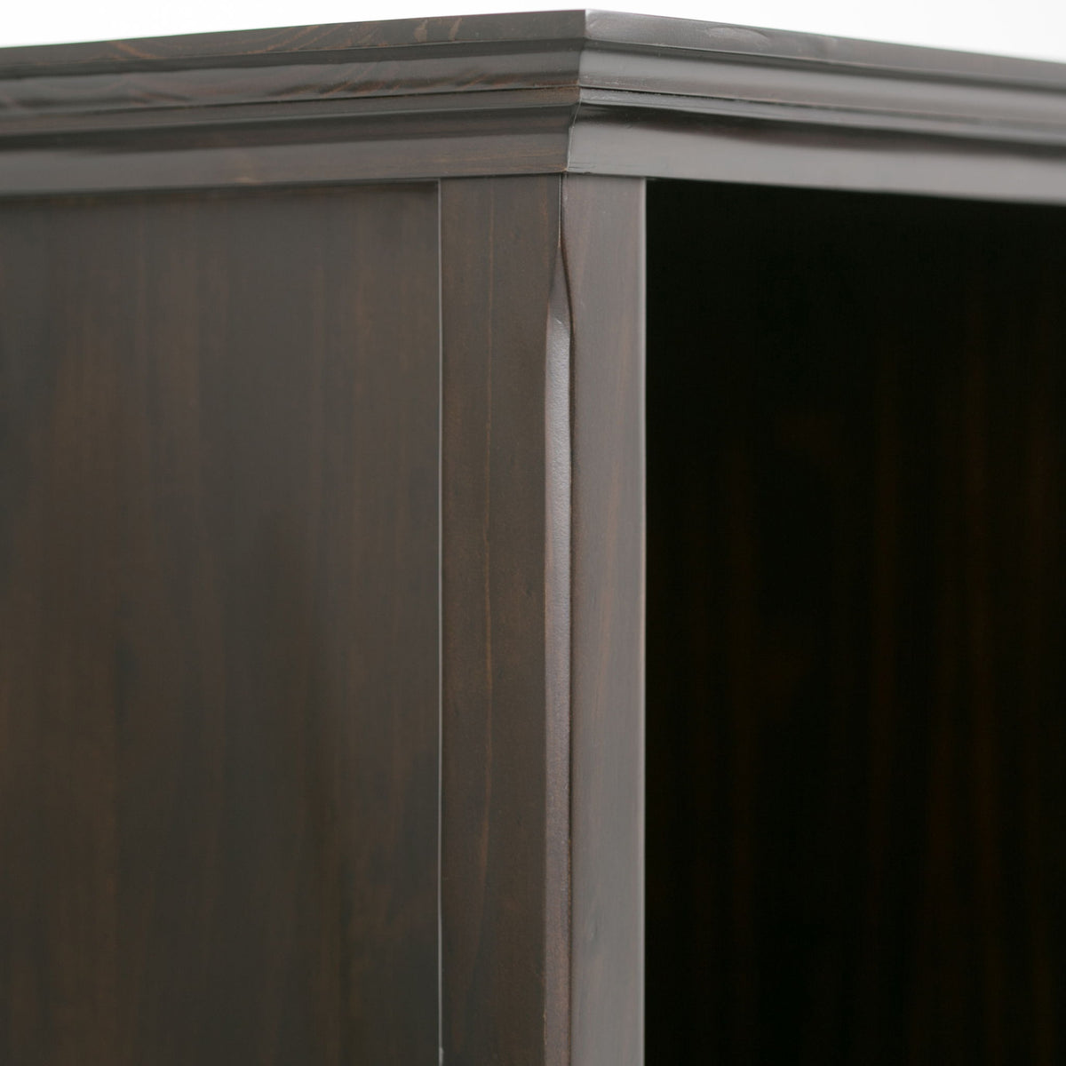 Amherst Cube Storage Bookcase with Large Cubbies - Dark Brown, Dark Gray, or White, photo 19 of 33