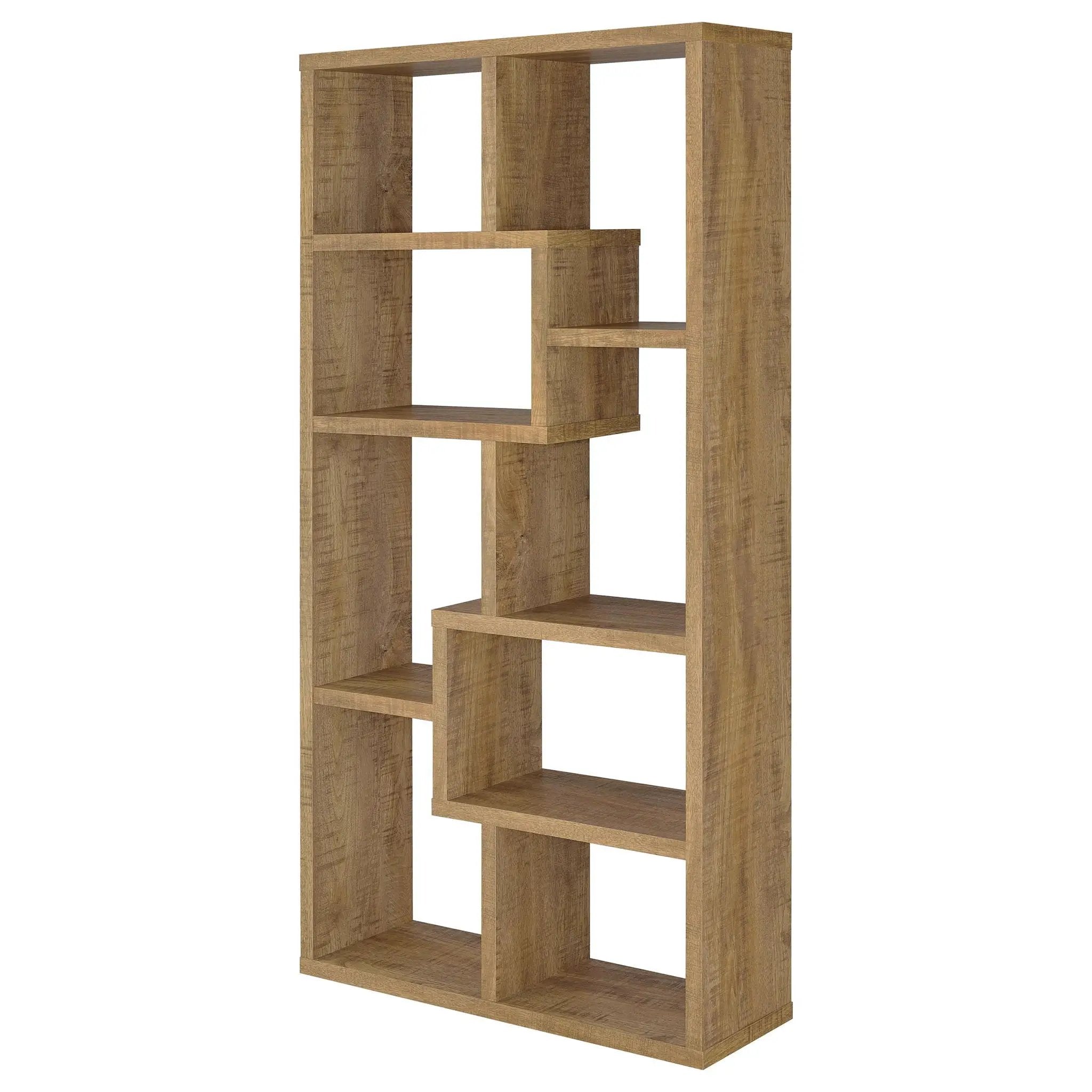 Theo 71-inch 6-shelf Bookshelf Mango by Unique Piece Furniture
