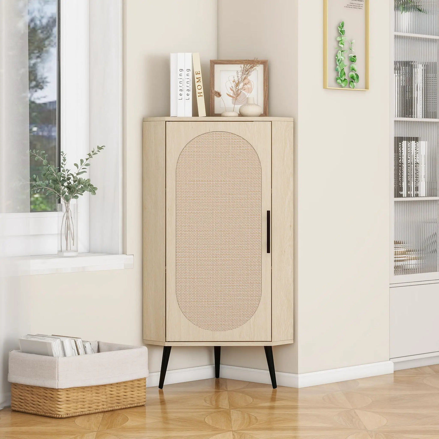 Freestanding Corner Corner Cabinet For Living Room by Unique Piece Furniture