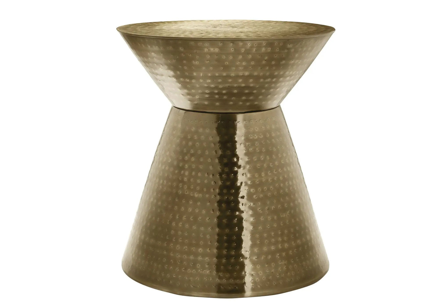 Drum Accent Side Table, Contemporary & Modern Elegant Design by HouseOfZazla
