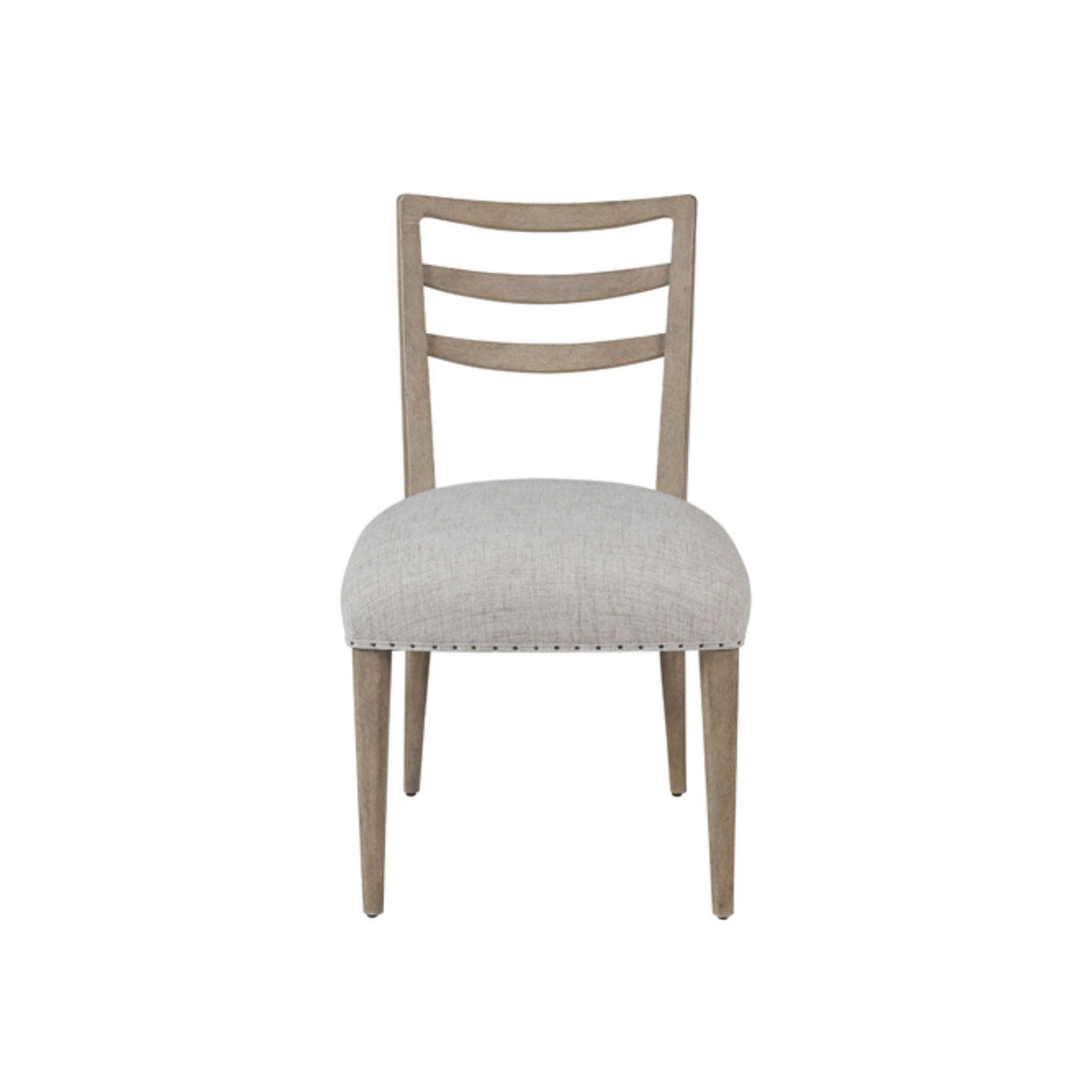Ladderback Side Dining Chair Set of 2 with Classic Ladderback Design - Gray, Light Blue, White