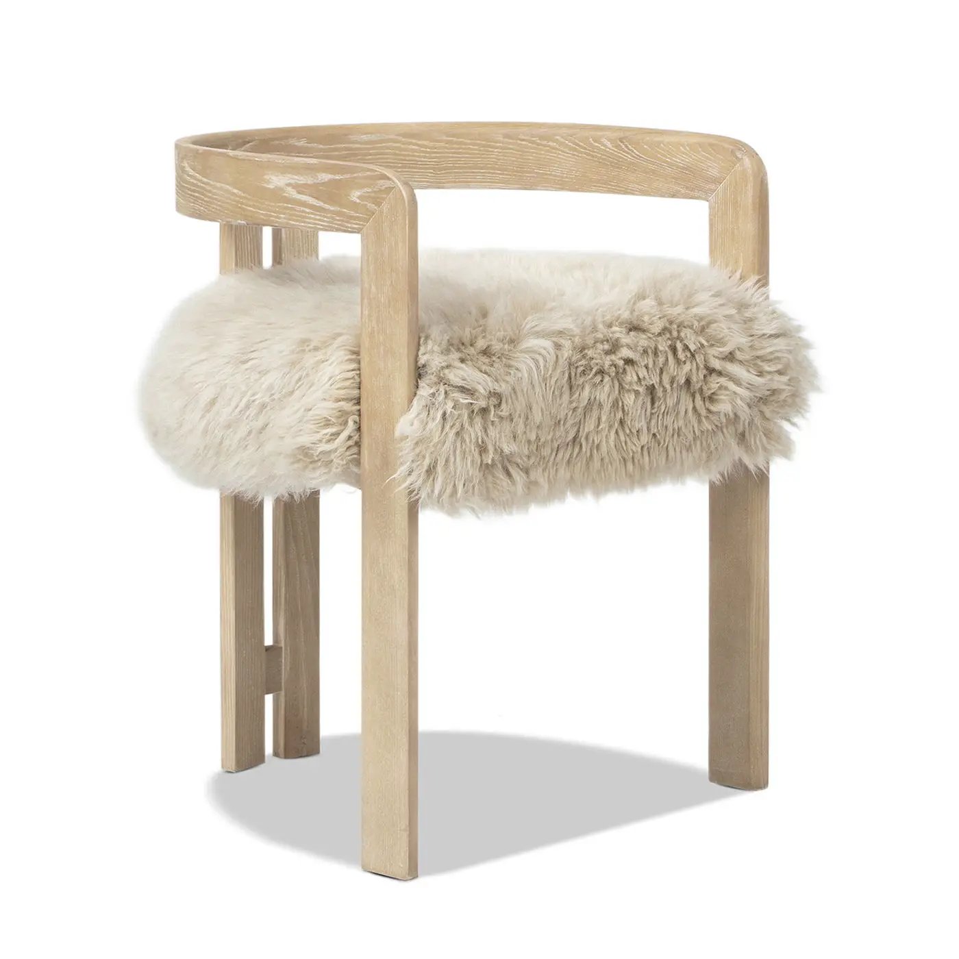 Millwick - Low Back Dining Chair - Natural Blonde by Unique Piece Furniture