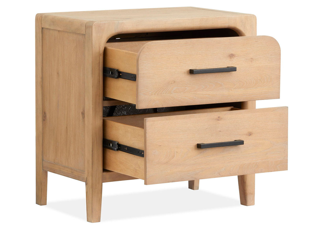 Somerset - Drawer Nightstand - Butternut, photo 4 of 7
