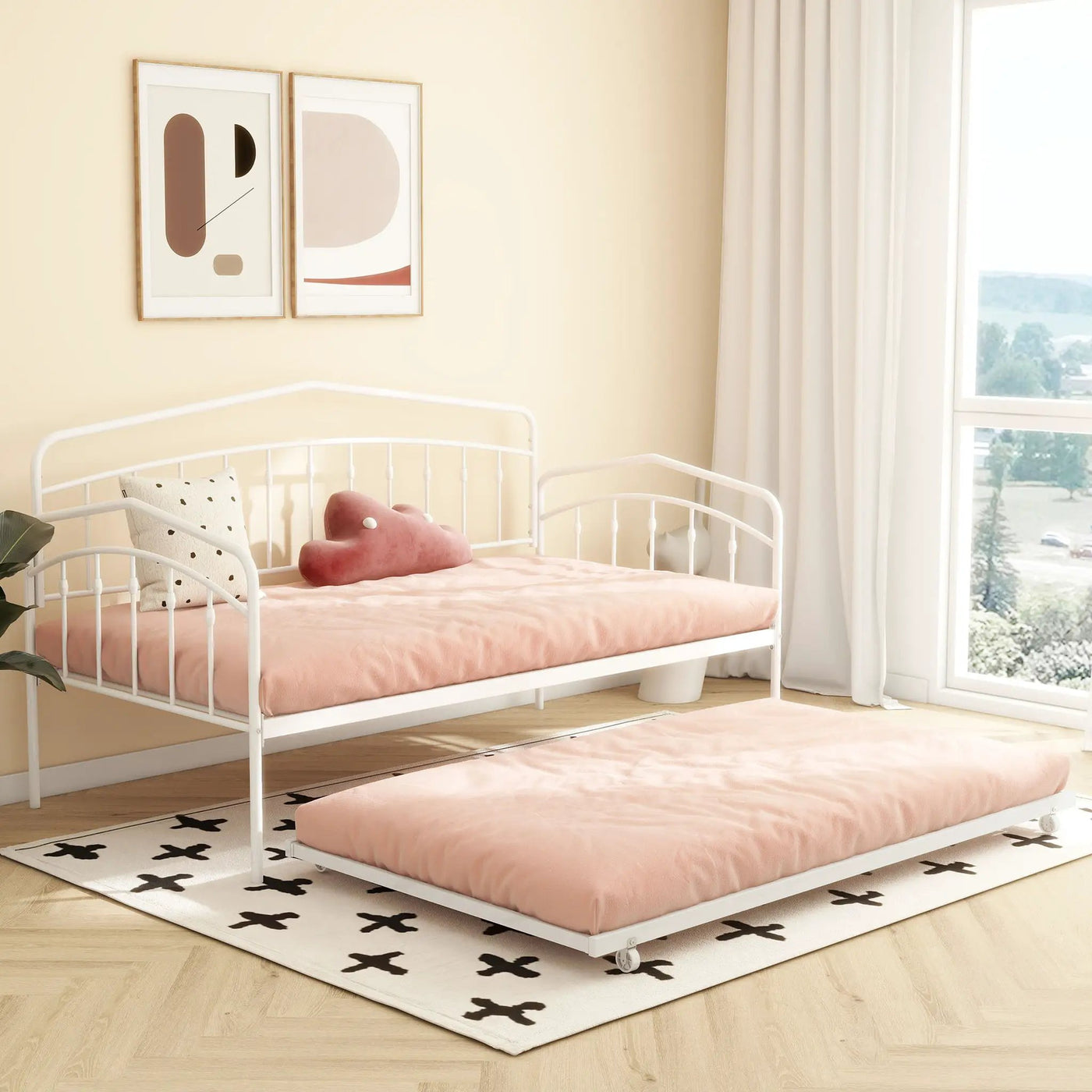 Fox - Daybed With Twin Trundle by HouseOfZazla