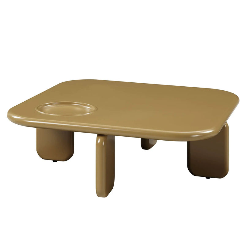 Joane - Coffee Table - Yellow Brown by HouseOfZazla