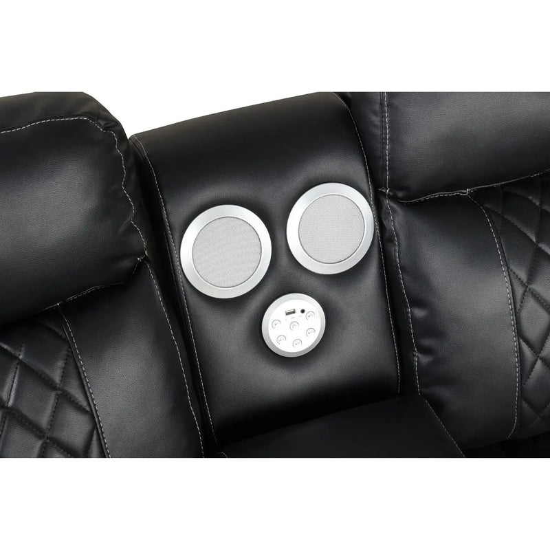 Lacrosse - Power Reclining Sectional Sofa by HouseOfZazla