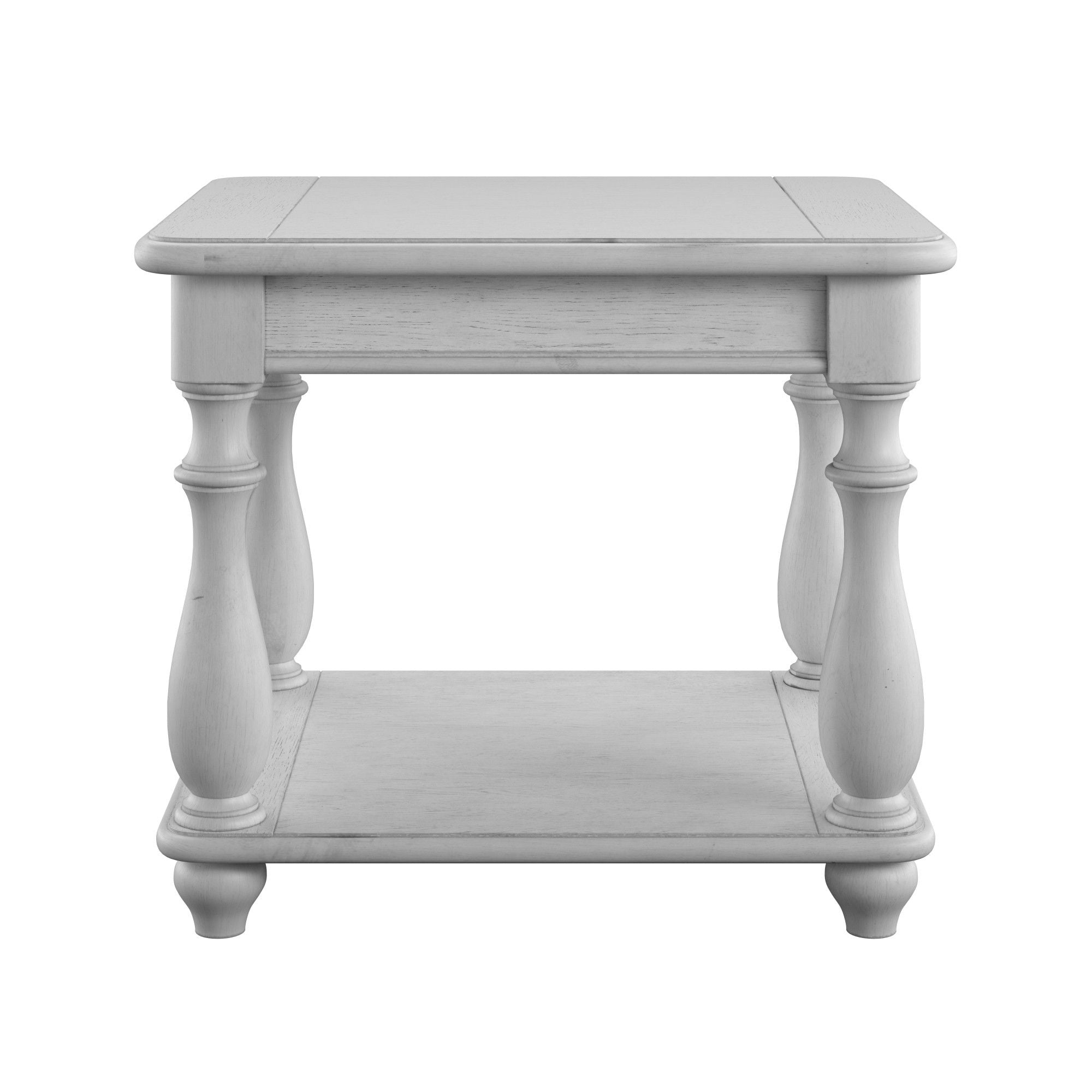 Square End Table - Gray by Unique Piece Furniture