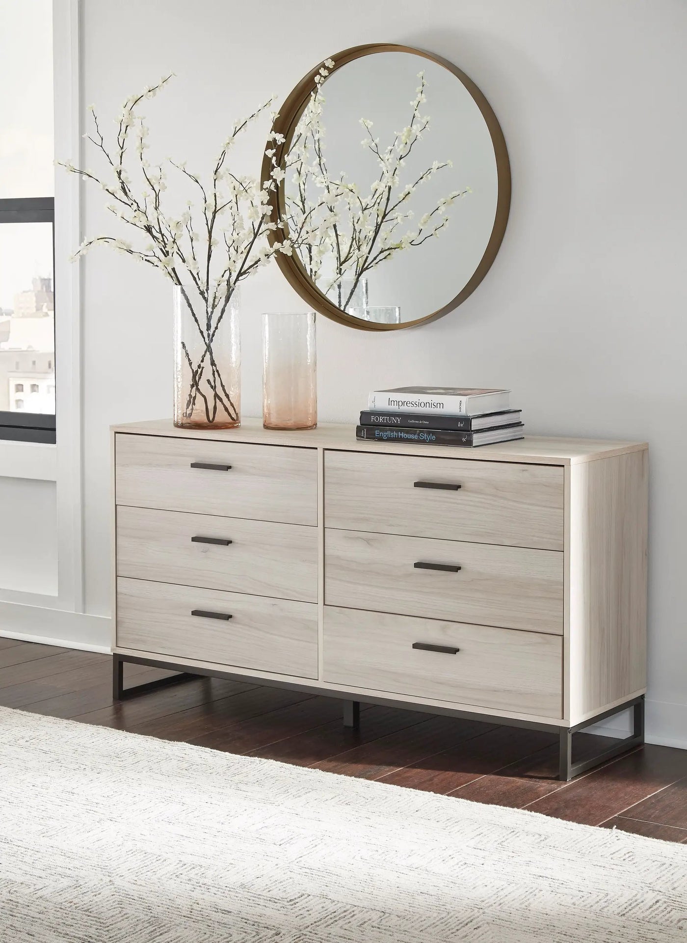 Socalle - Six Drawer Dresser by Unique Piece Furniture
