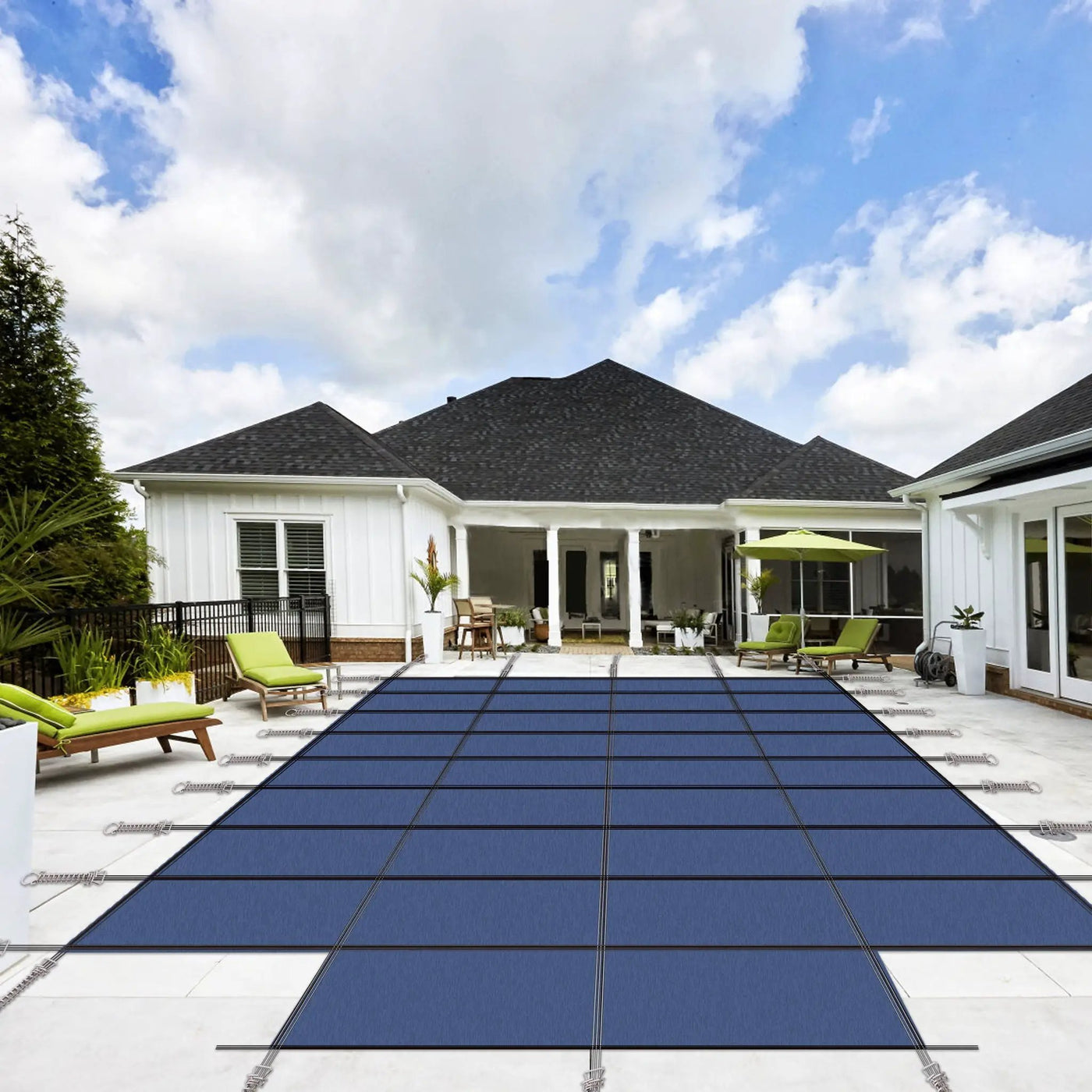 20 x 40 Ft High Strength Pool Safety Cover for Rectangular Inground Pools by HouseOfZazla