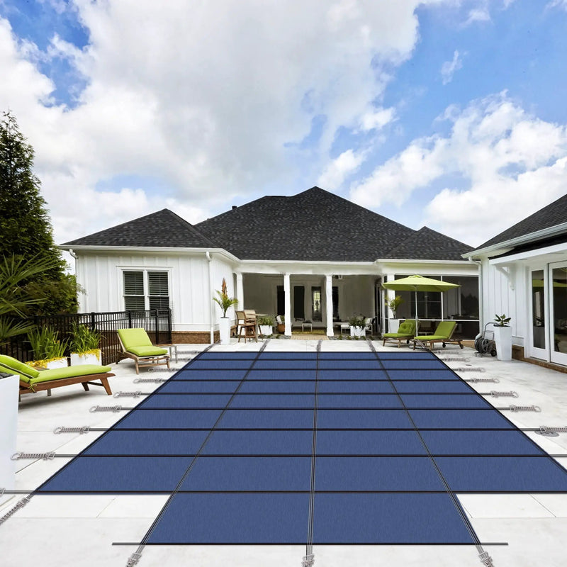 20 x 40 Ft High Strength Pool Safety Cover for Rectangular Inground Pools by HouseOfZazla