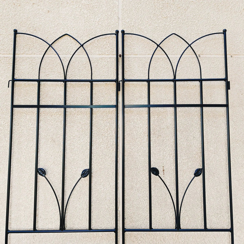 Metal Garden Trellis Rustproof For Climbing Plants Outdoor Flower Support by HouseOfZazla