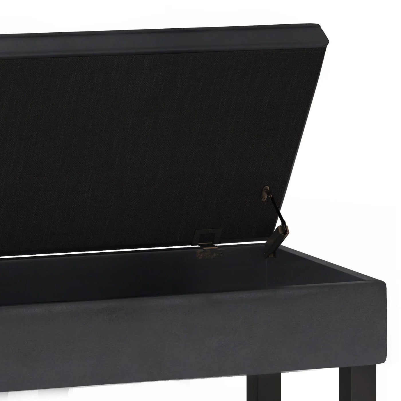 Cosmopolitan - Storage Ottoman Bench With Open Bottom by HouseOfZazla