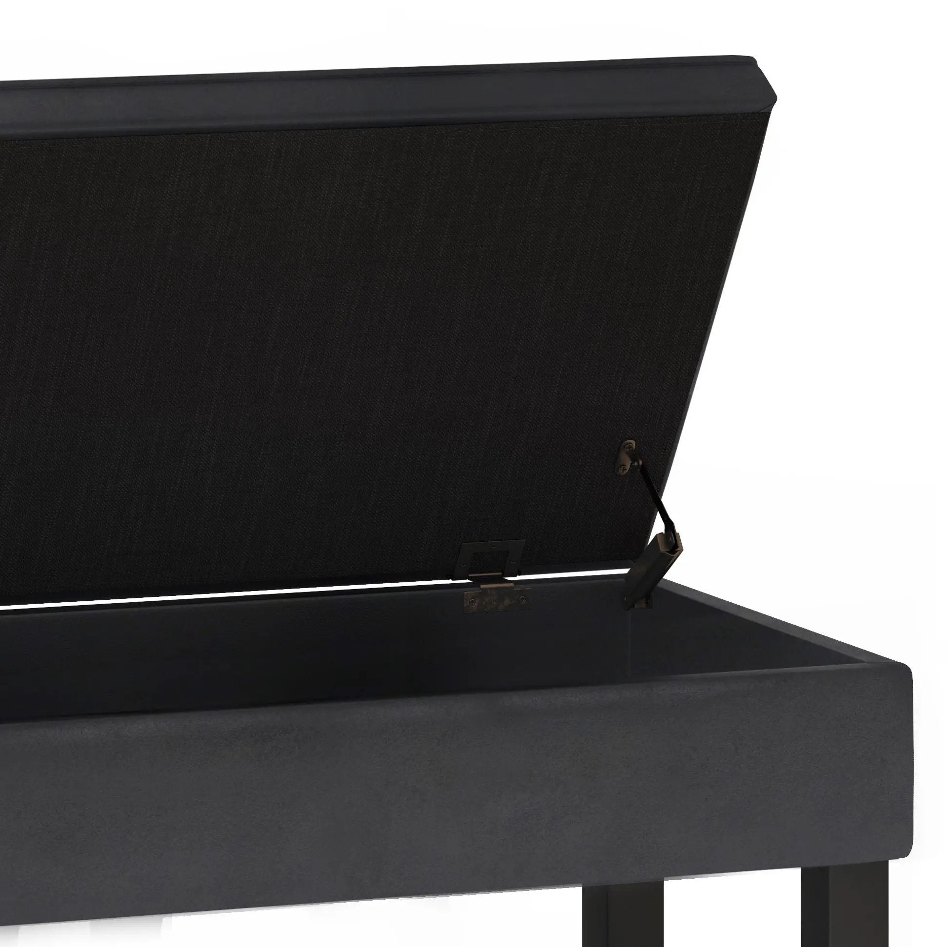 Cosmopolitan - Storage Ottoman Bench With Open Bottom by Unique Piece Furniture
