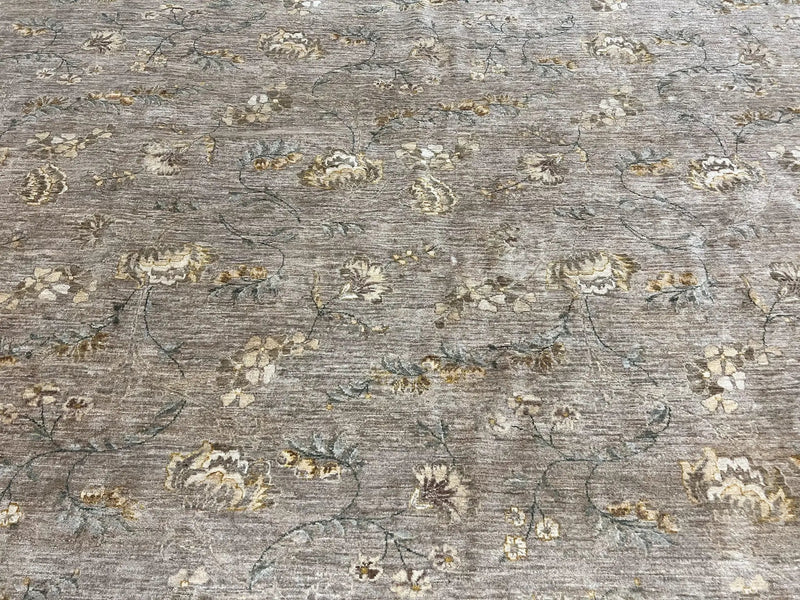 Pak Persian Rug 12x15, Wool Hand Knotted Oriental Floral Carpet, Signed by Master Weaver, 12x15 Large Palace Size Rug by Jewel Rugs