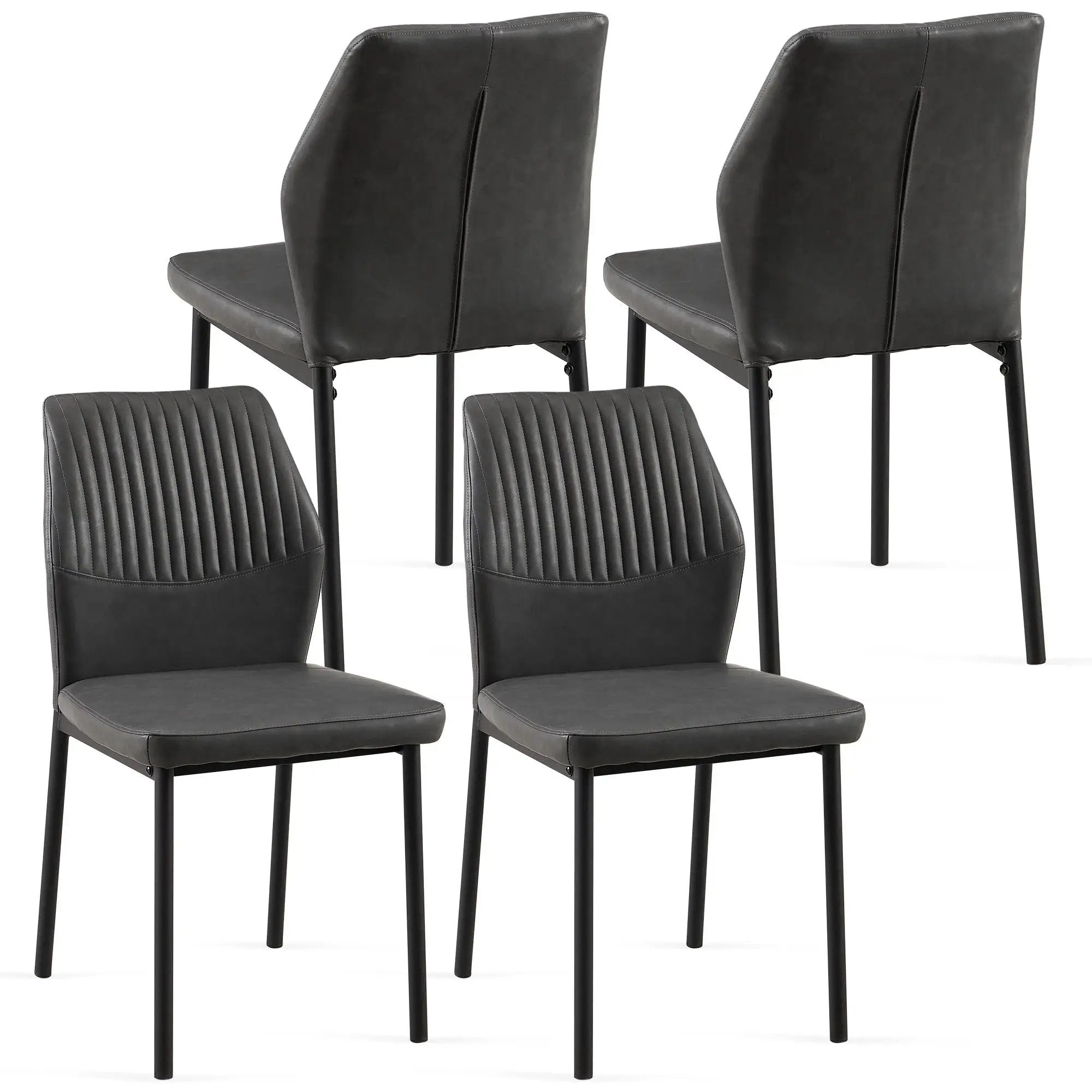Dining Chairs Living Room Chair Modern Kitchen Armless Side Chair With Metal Legs by HouseOfZazla