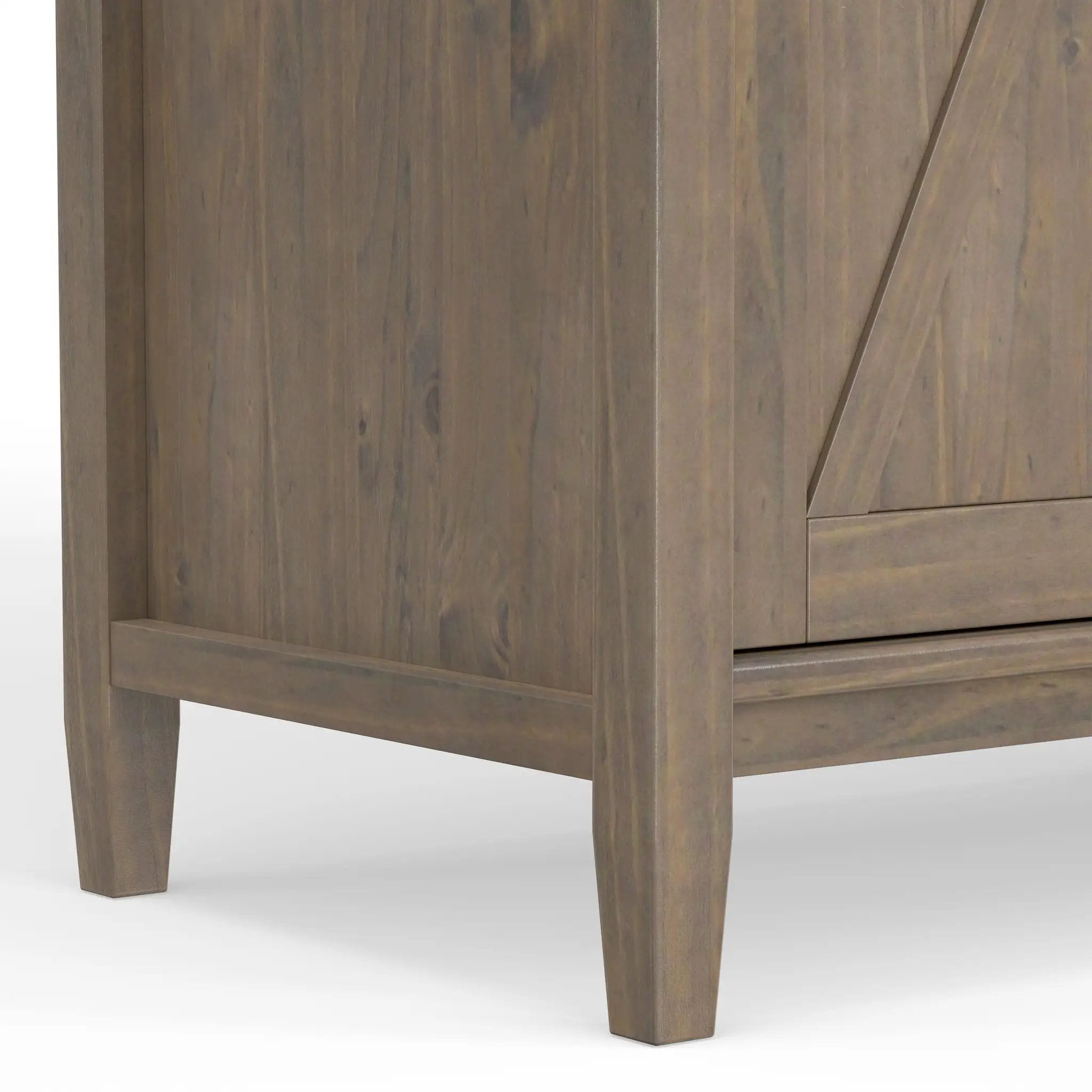 Ela - Sideboard With Wine Storage - Smoky Brown by Unique Piece Furniture