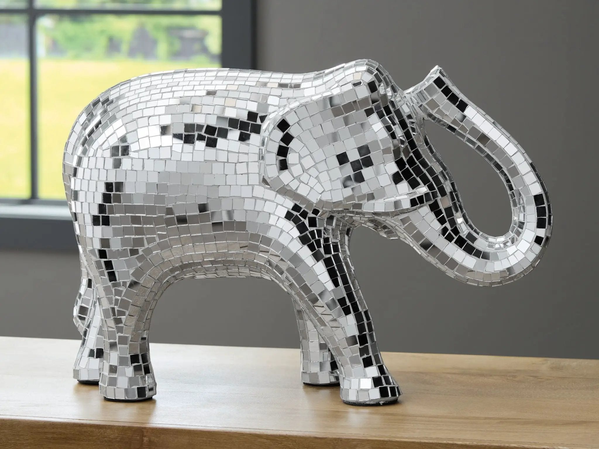 Hallmont - Sculpture - Silver Finish by Unique Piece Furniture