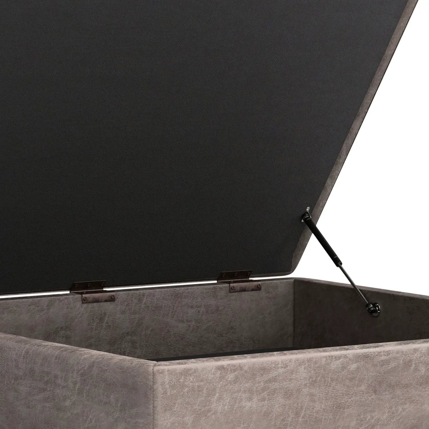 Owen - Multifunctional Square Coffee Table Storage Ottoman by Unique Piece Furniture