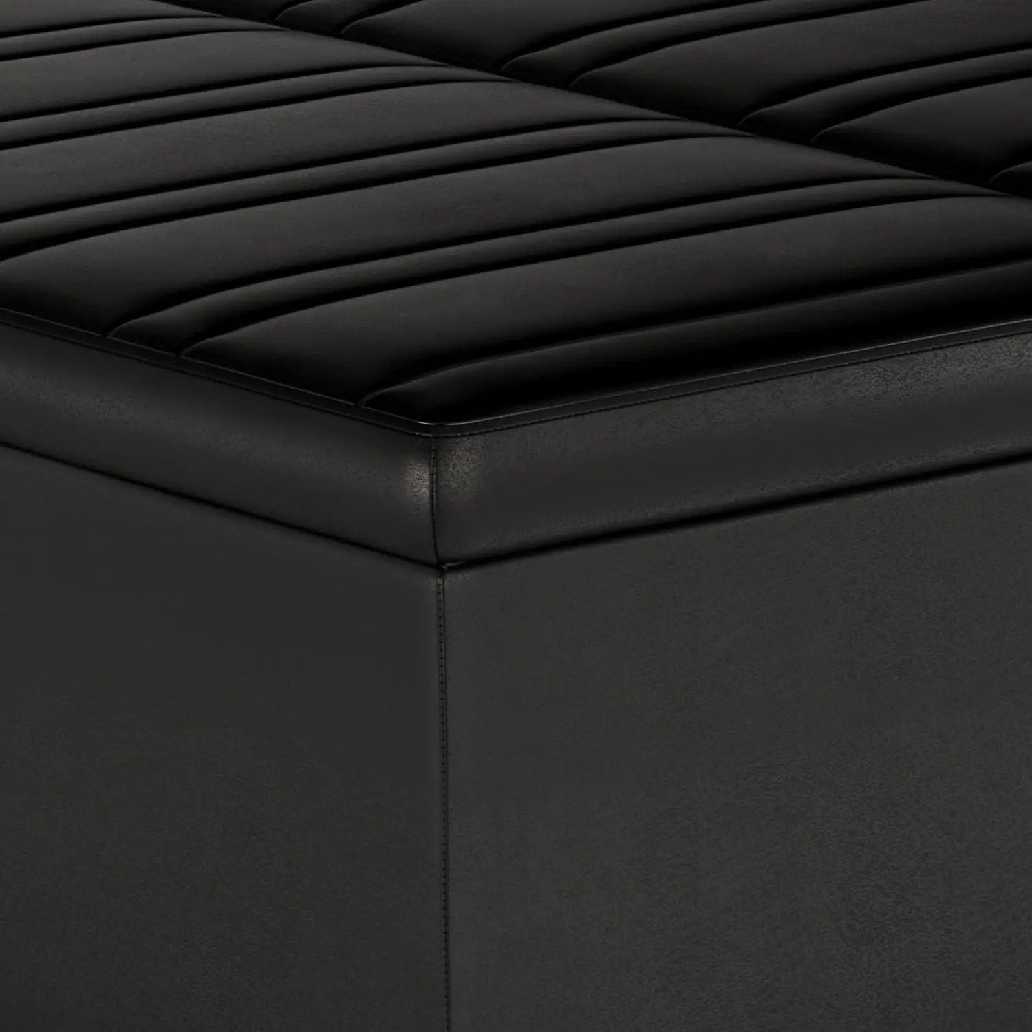 Ellis - Coffee Table Storage Ottoman Contemporary Design by Unique Piece Furniture