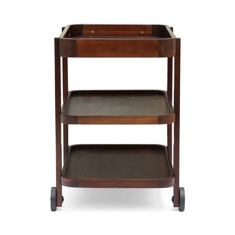 Home Selleck - Bar Cart - Mahogany by HouseOfZazla