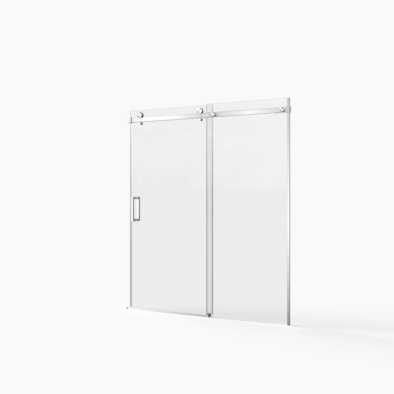 Frameless Sliding Shower Door - 56-60"W x 72"H by HouseOfZazla