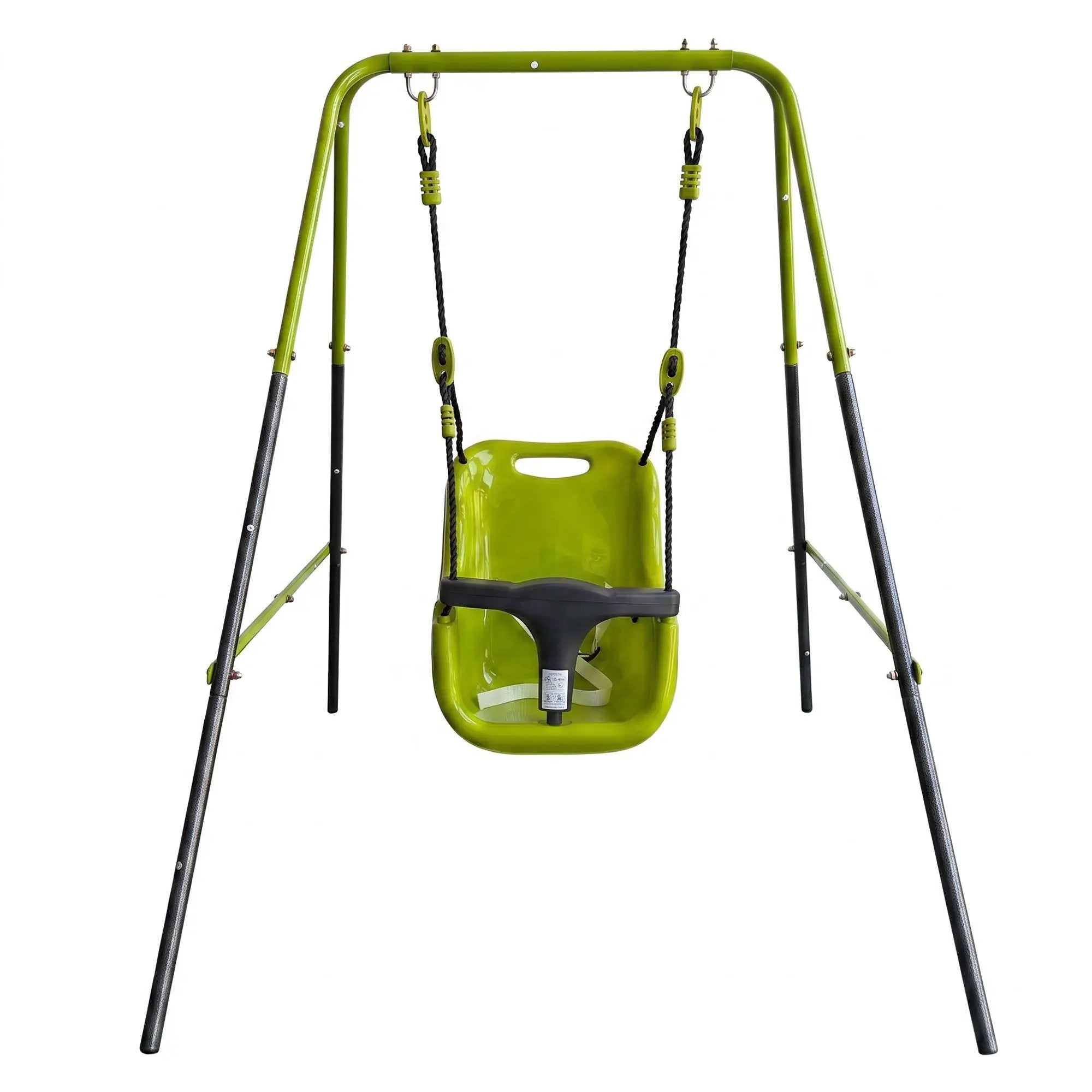 Xns001 Baby Swing With Safety Seat Indoor / Outdoor - Black / Green by HouseOfZazla