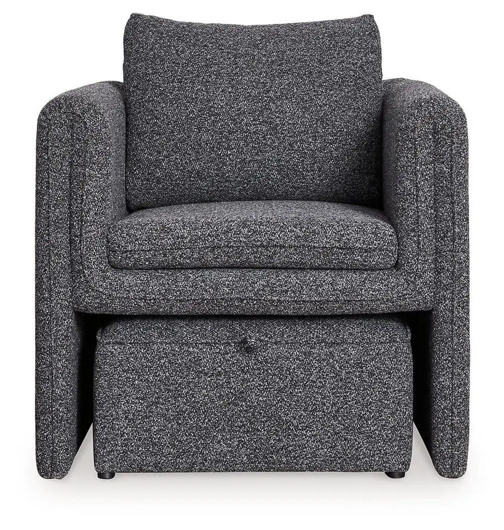 Vreni - Accent Chair - Charcoal / Black by Unique Piece Furniture