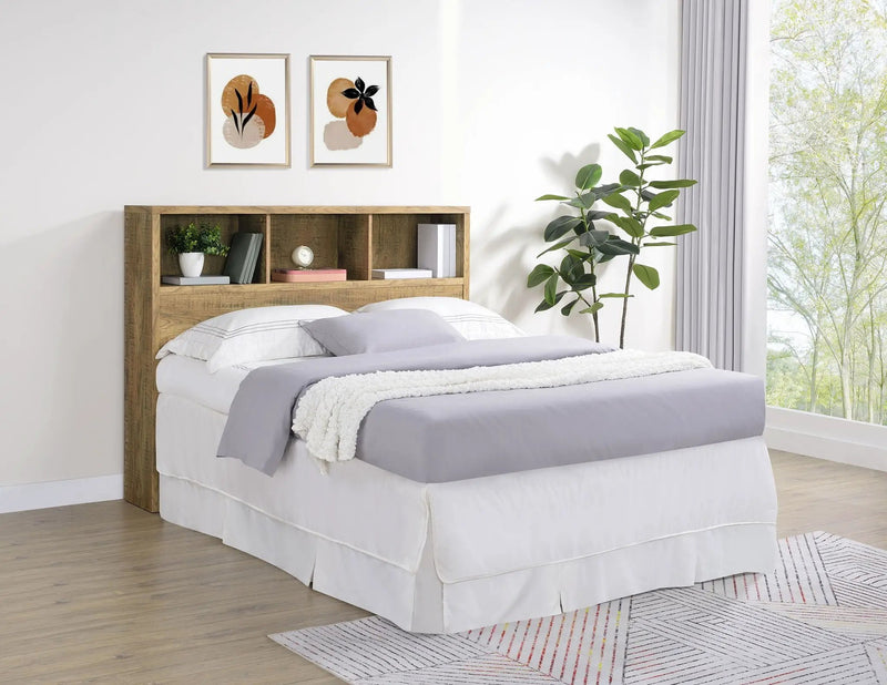 Westpark 49-inch Queen Bookcase Headboard Mango by Unique Piece Furniture