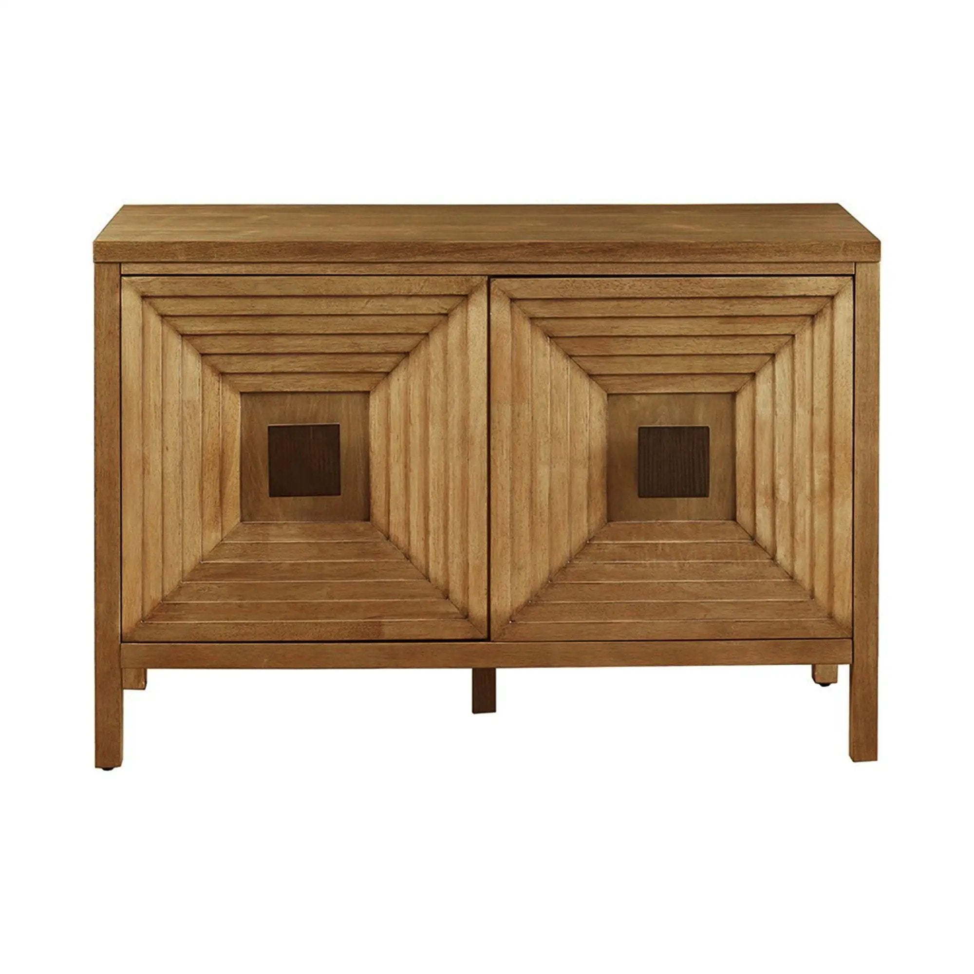 Accent Cabinet With Adjustable Shelves - Natural by HouseOfZazla