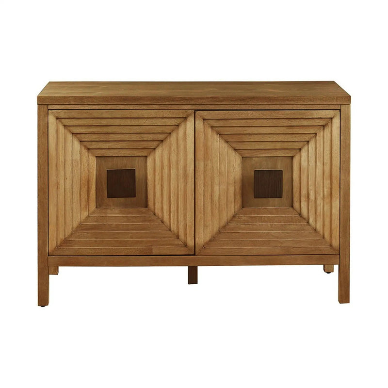 Accent Cabinet With Adjustable Shelves - Natural by HouseOfZazla