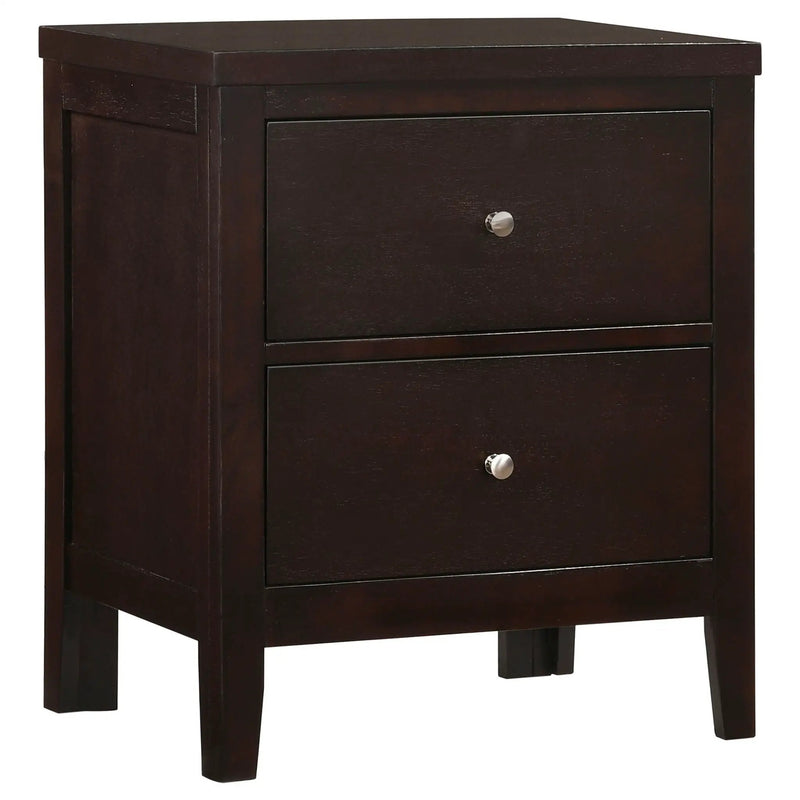 Carlton 4-piece Eastern King Bedroom Set Cappuccino by Unique Piece Furniture