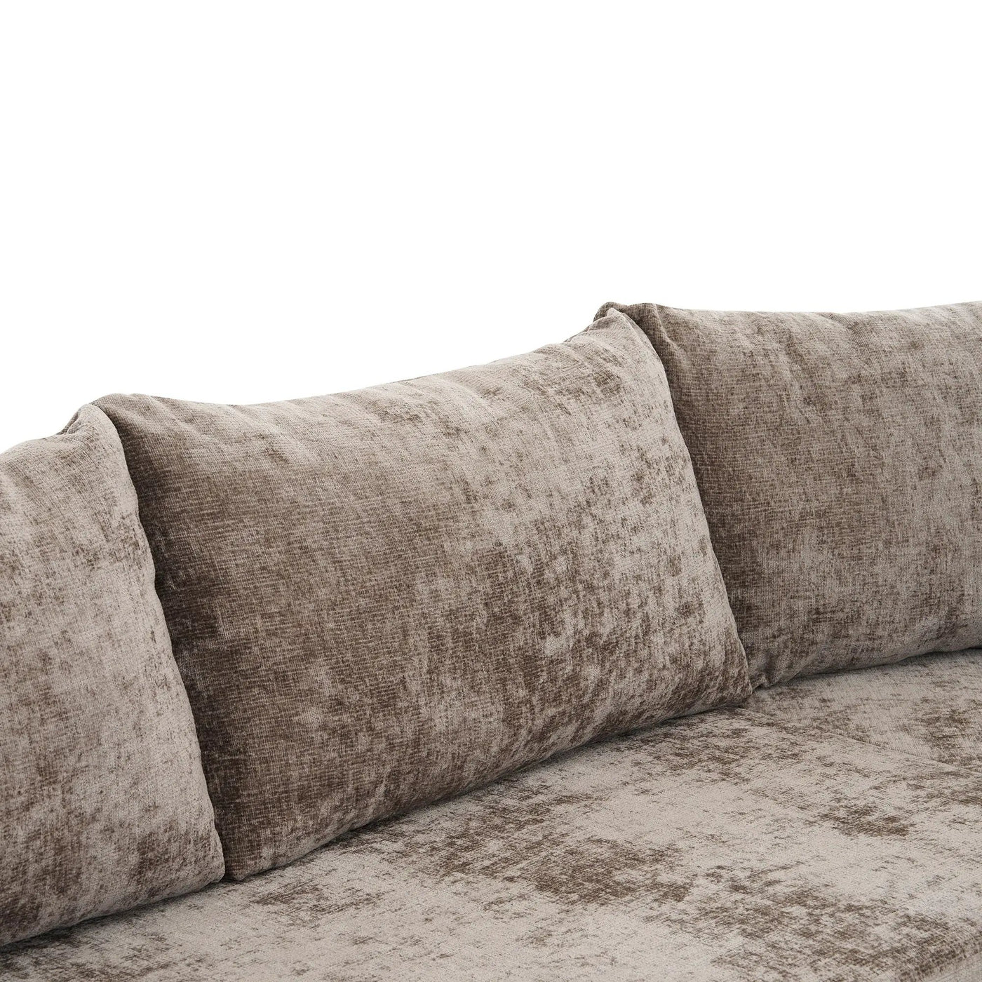 Modular Cloud Sectional Sofa Set, U-Shaped Upholstered Couch With Deep Seat by HouseOfZazla