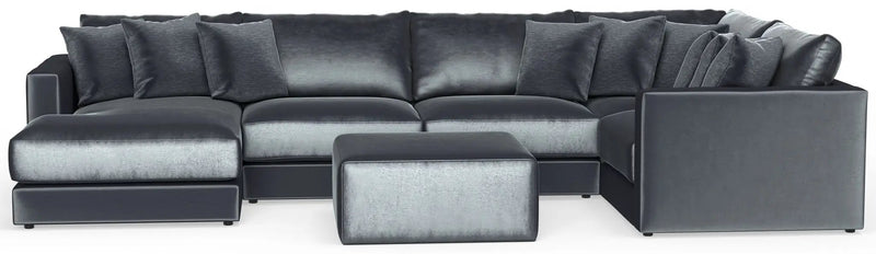 Remington - Modular Sofa And Cocktail Ottoman by Unique Piece Furniture