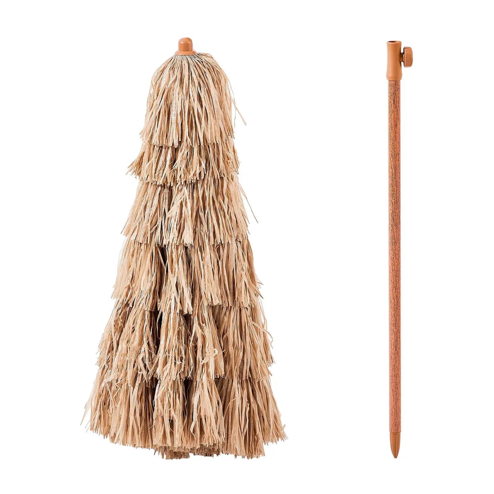 Tiki Umbrella Thatched Patio Umbrella 6 ft Poolside Beach Umbrella by HouseOfZazla