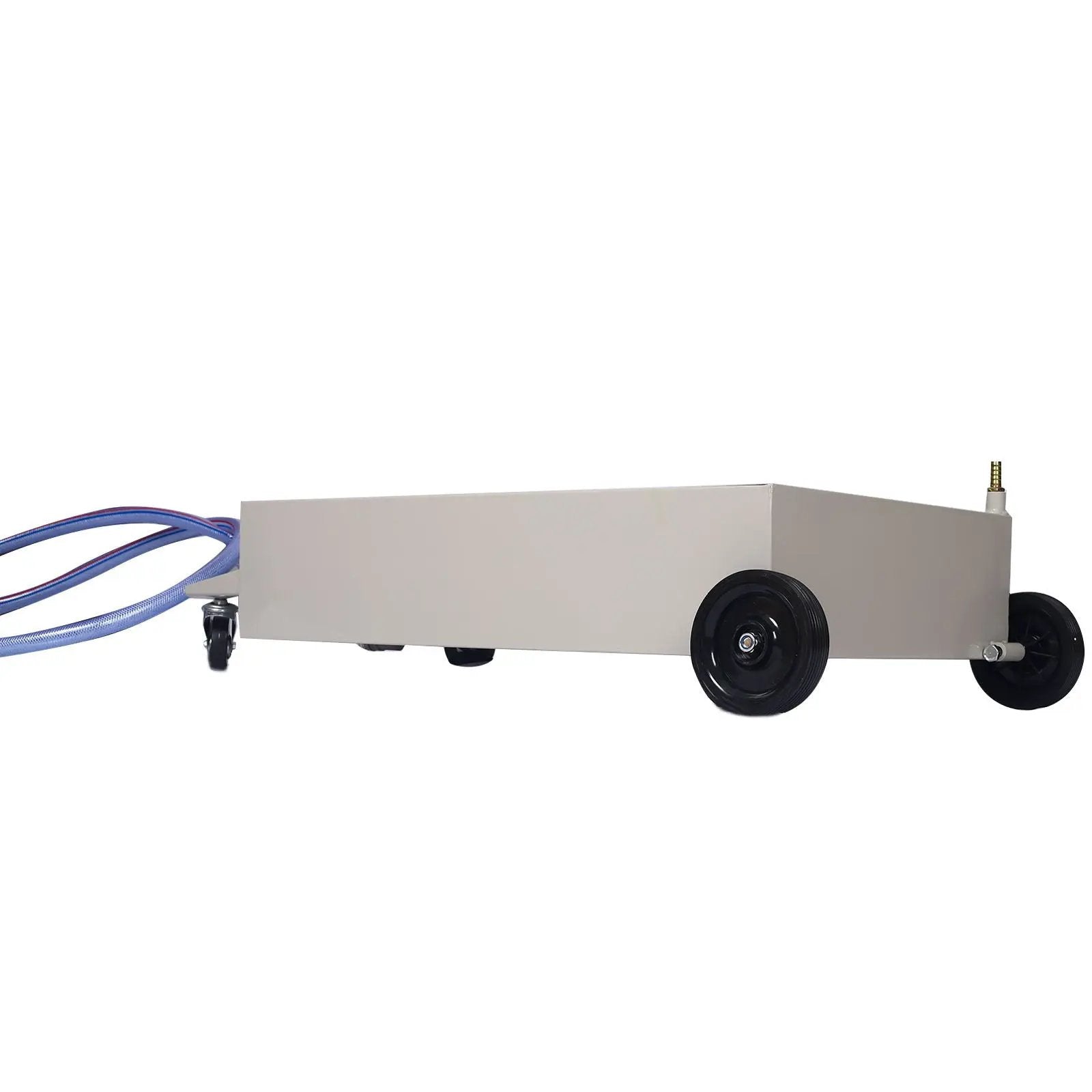 High Impact Polypropylene 20 Gallon Low Profile Oil Drain With Pump Steel - Gray by HouseOfZazla