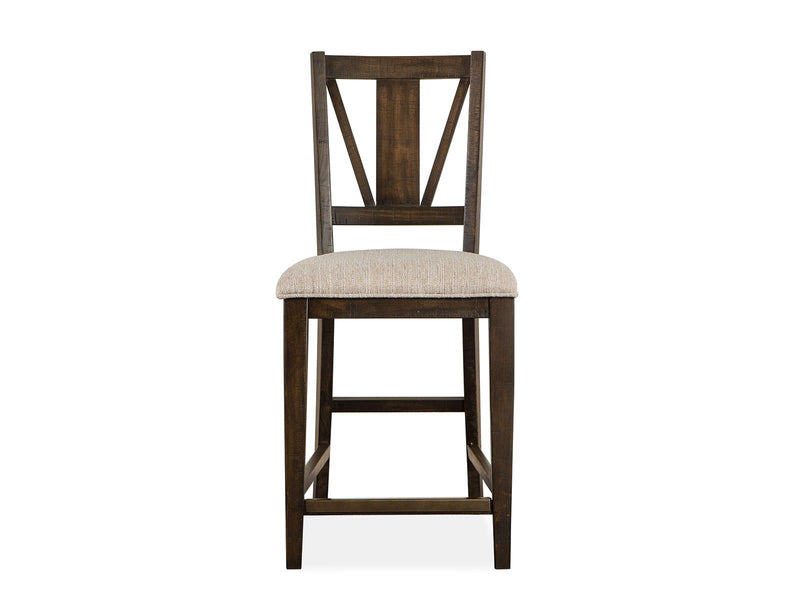 Westley Falls - Counter Chair With Upholstered Seat (Set of 2) - Graphite, photo 4 of 7
